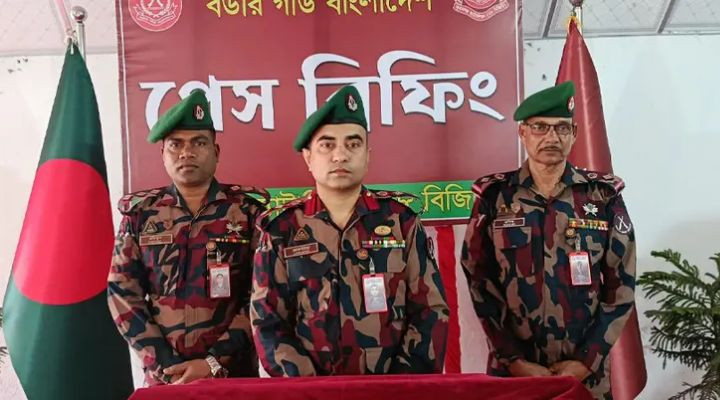 সুনামগঞ্জের চার আসনে ২৪ প্লাটুন বিজিবি; সীমান্তে বাড়তি নজরদারি